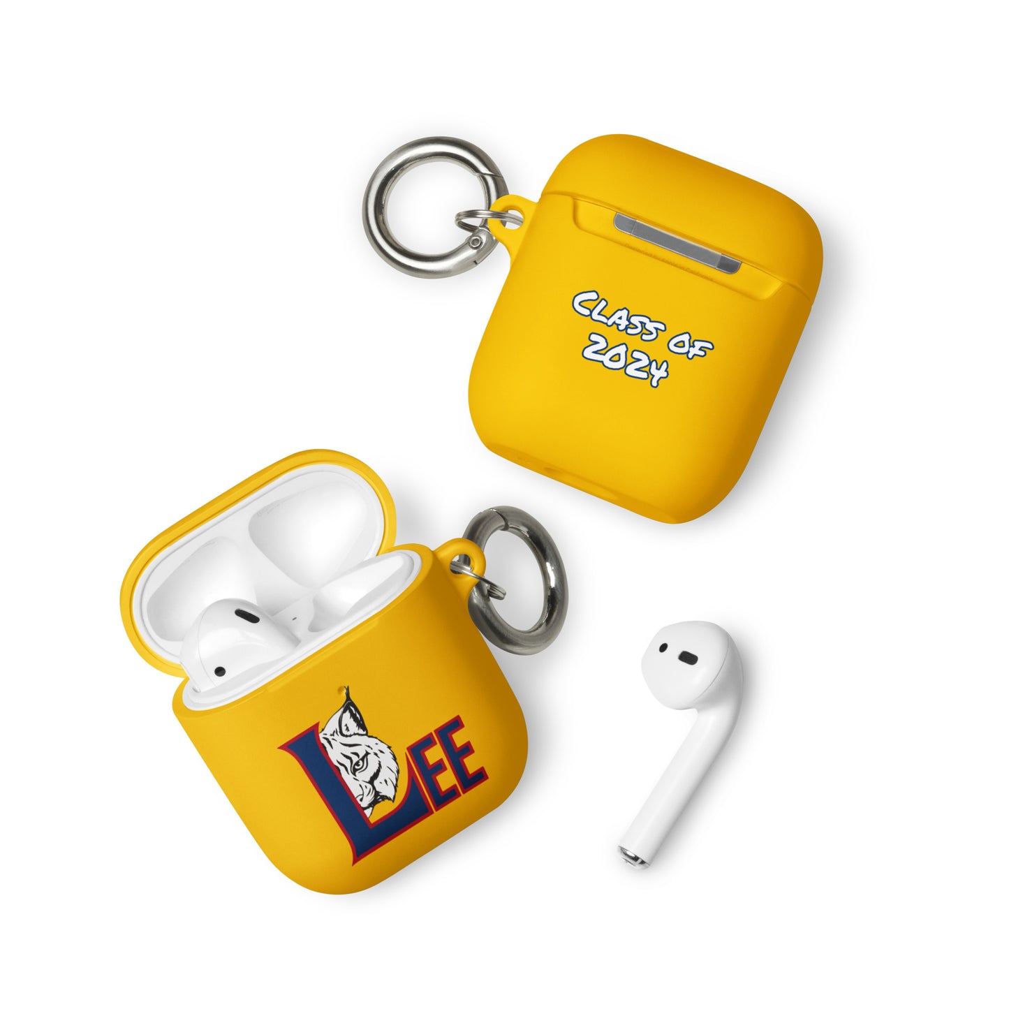 Personalized Rubber Case for AirPods® - Lee County High School