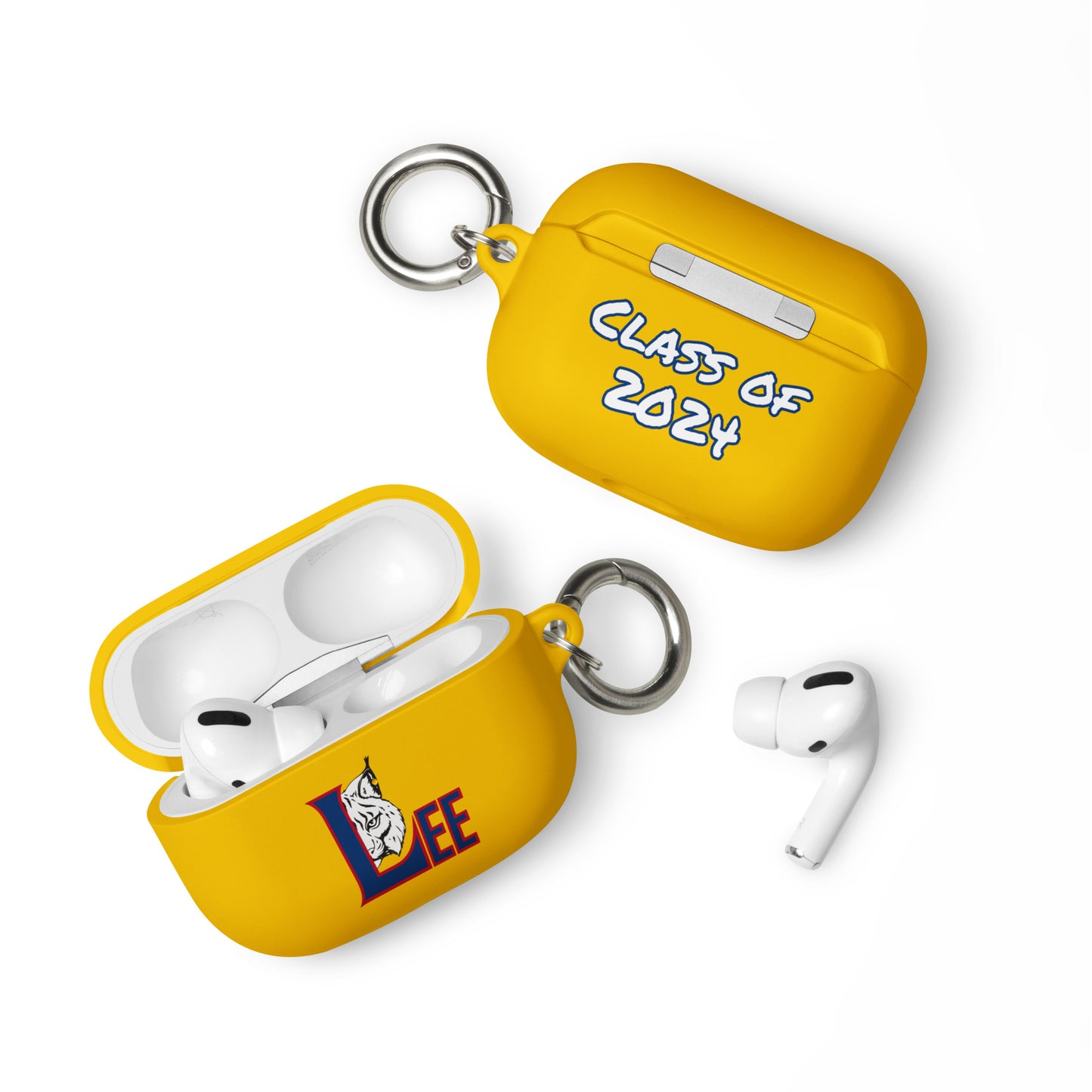 Personalized Rubber Case for AirPods® - Lee County High School