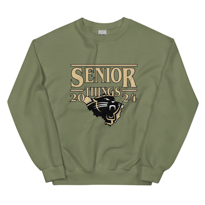 Senior Things 2024 - Crewneck Sweatshirt - Fleming County High School