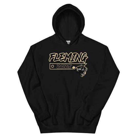 Personalized Hooded Sweatshirt - Classic Logo - Fleming County High School