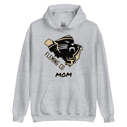 Personalized Hooded Sweatshirt - Big Logo - Fleming County High School