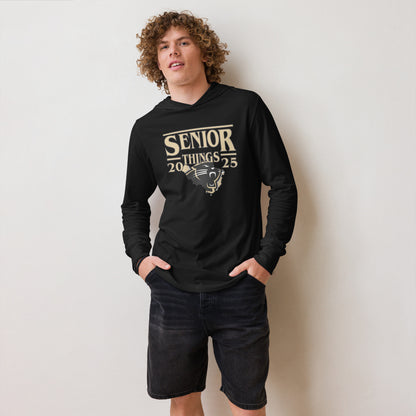 Senior Things 2025 - Hooded long-sleeve tee - Fleming County High School