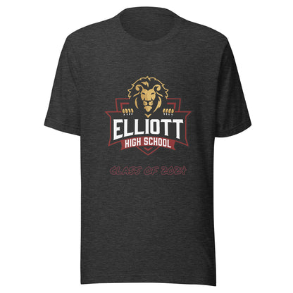 Personalized t-shirt - Elliott County High School - Big Logo