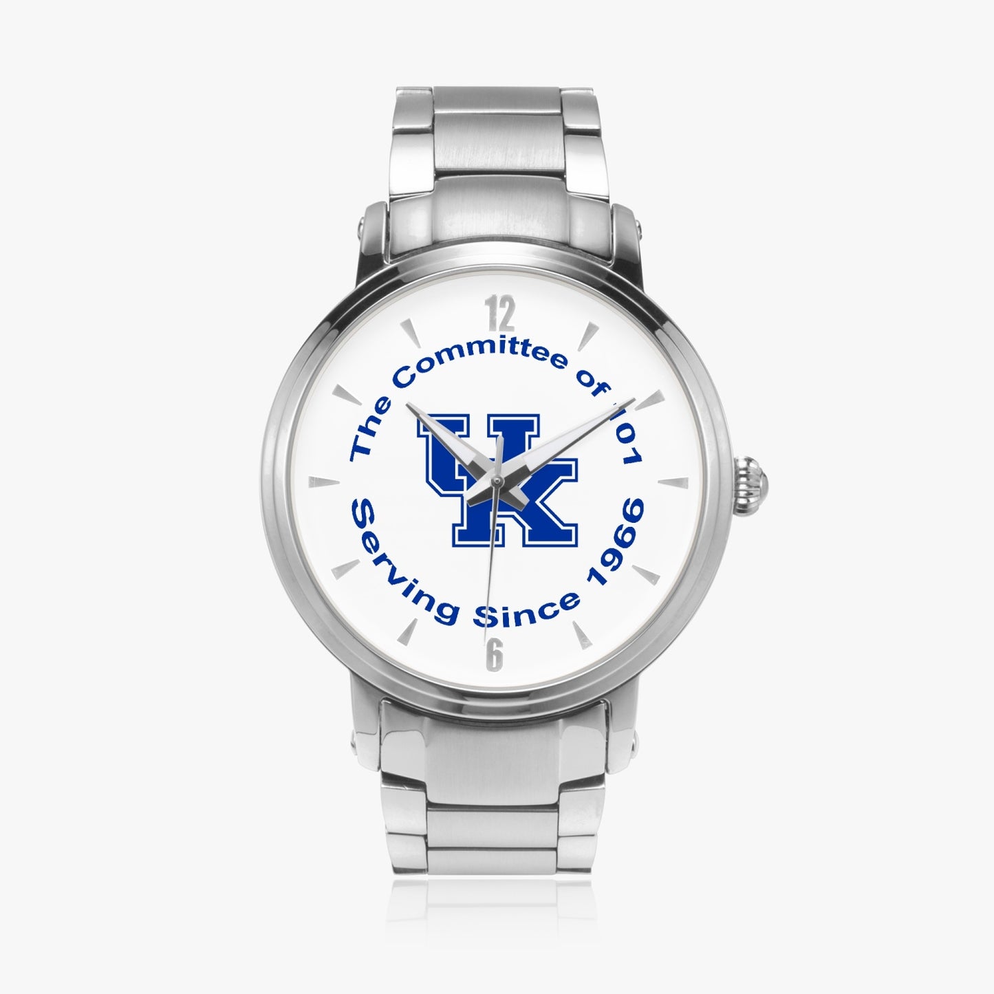 "The Rupp - Steel Band" - The Committee of 101 Steel Strap Automatic Watch