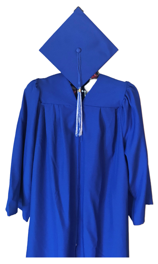 Lee County High School Official Cap, Gown and Tassel Set