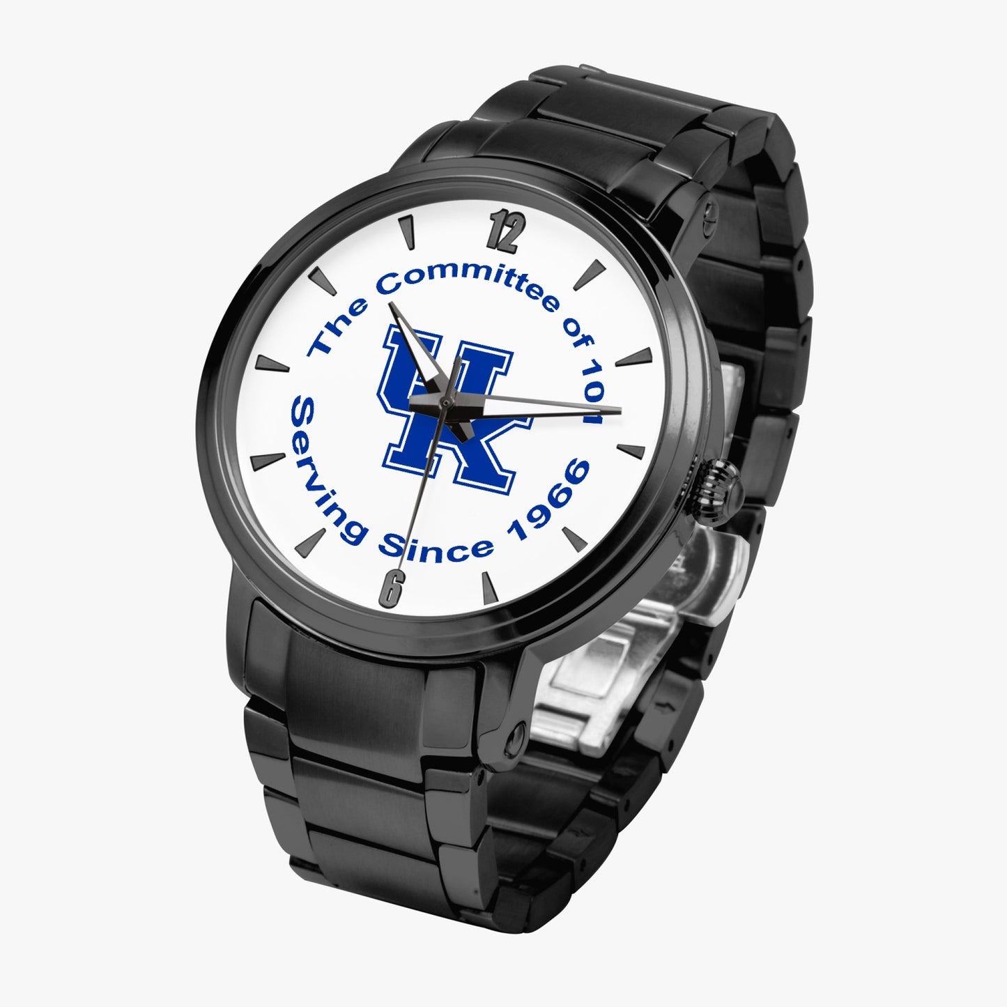 "The Rupp - Steel Band" - The Committee of 101 Steel Strap Automatic Watch