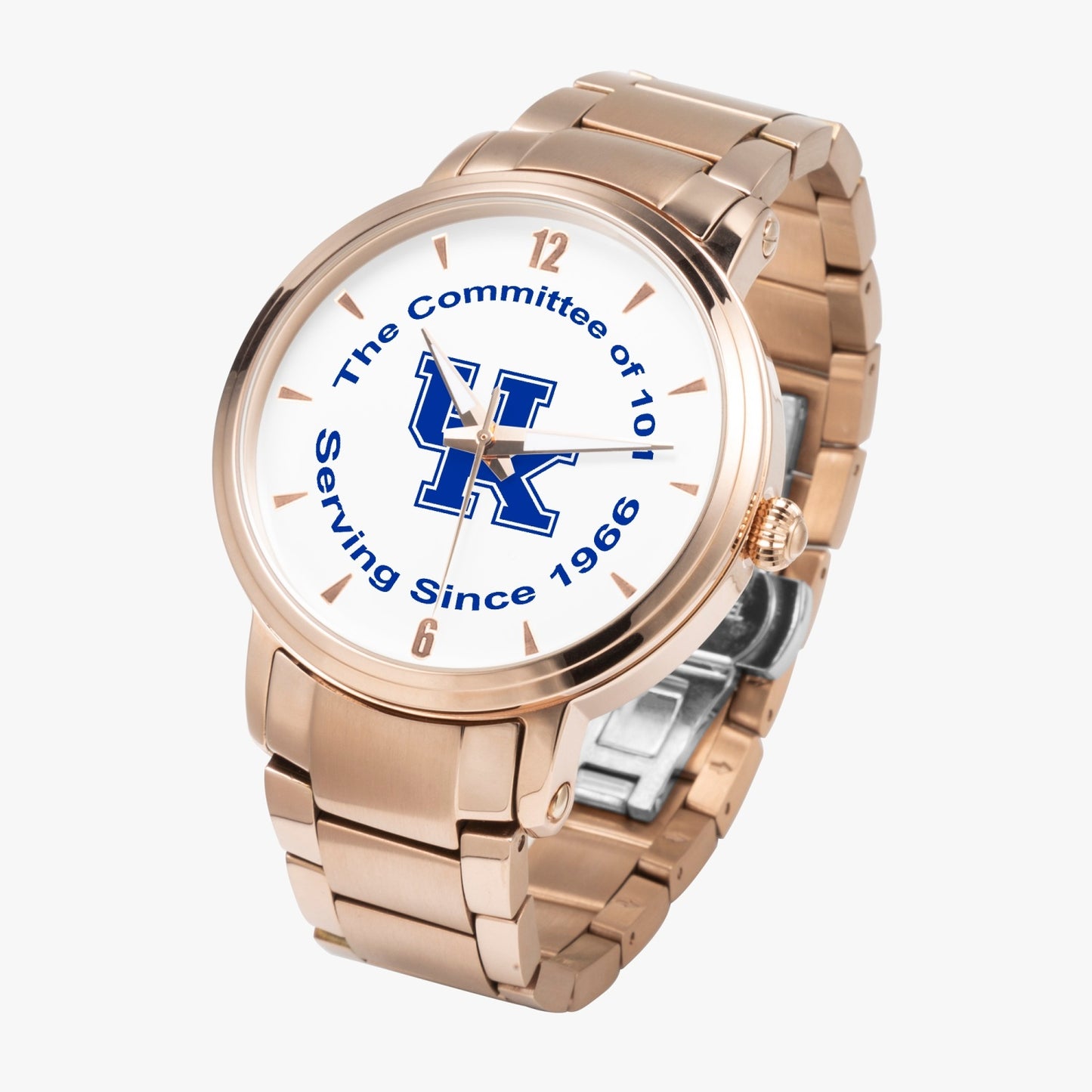 "The Rupp - Steel Band" - The Committee of 101 Steel Strap Automatic Watch