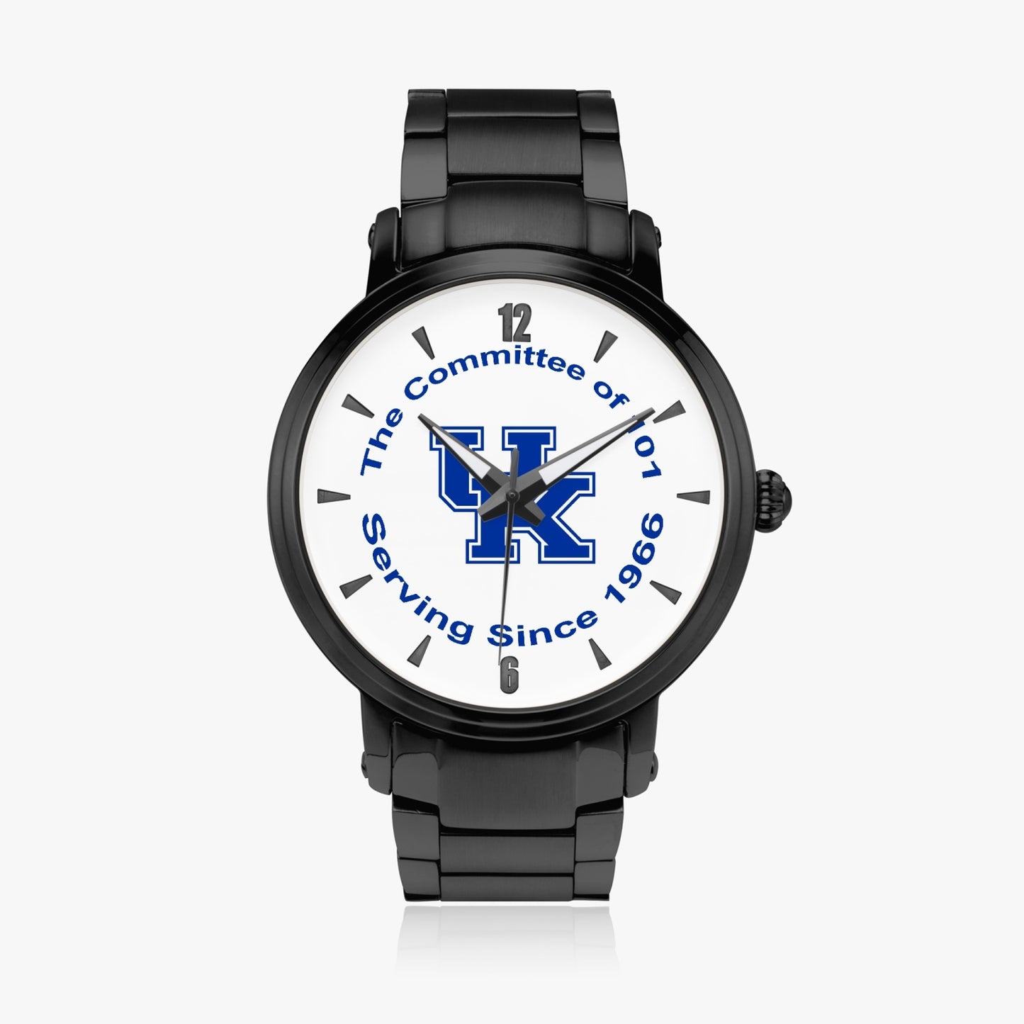 "The Rupp - Steel Band" - The Committee of 101 Steel Strap Automatic Watch