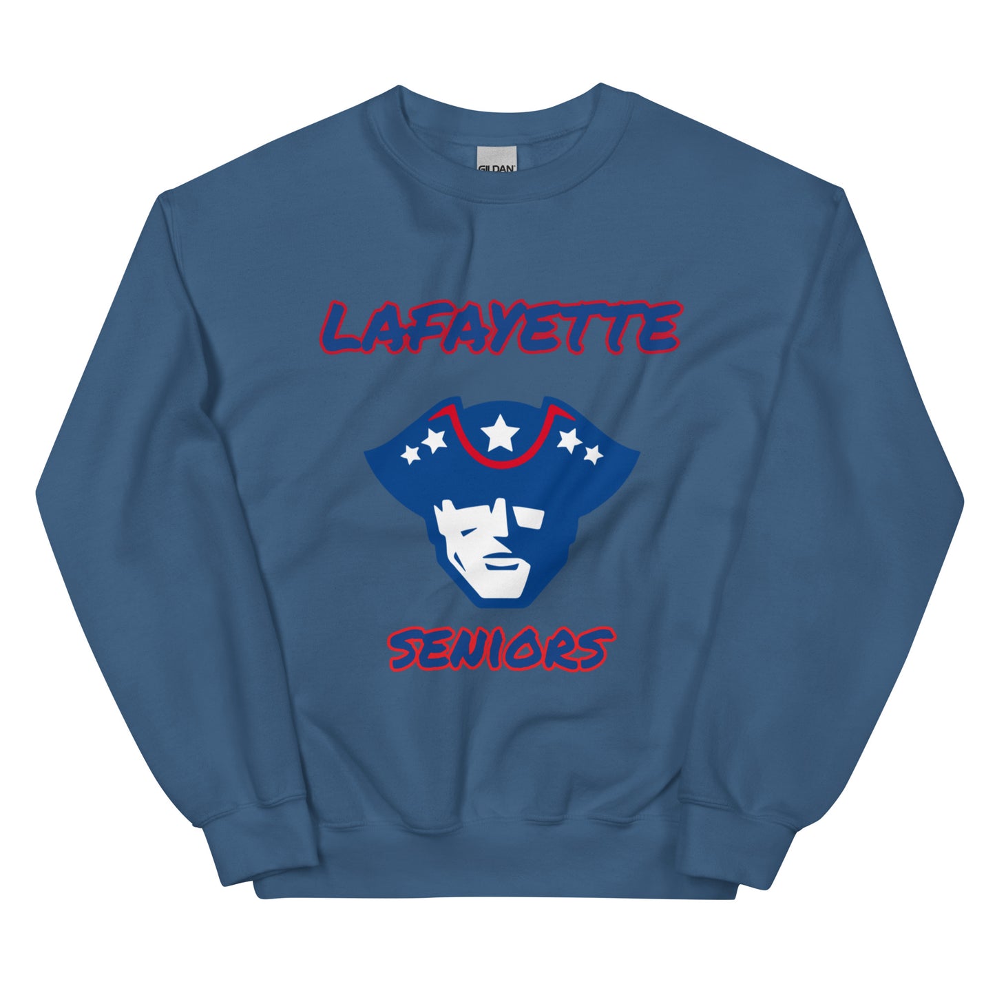Personalized Crewneck Sweatshirt - Lafayette High School - General Head Logo