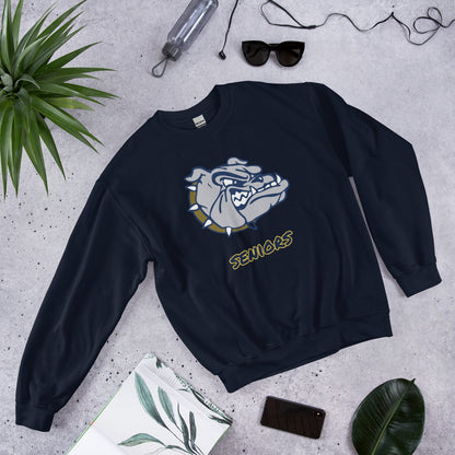 Personalized Crewneck sweatshirt - Hazard High School - Big Logo