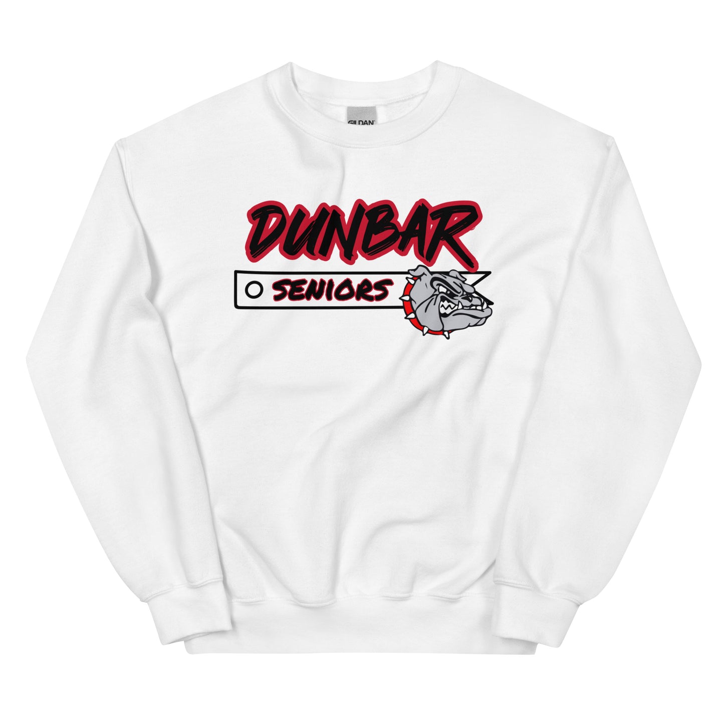 Personalized Crewneck Sweatshirt - Dunbar High School - Classic Logo