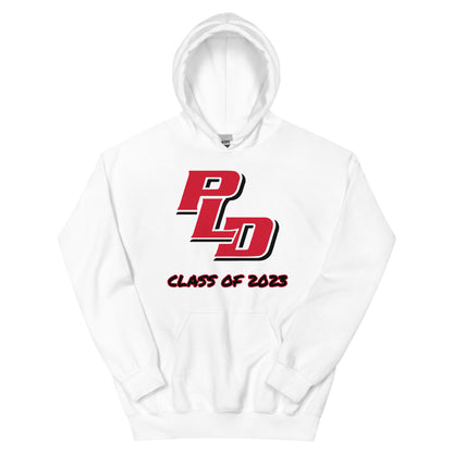 Personalized Hooded Sweatshirt - Dunbar High School - PLD Logo