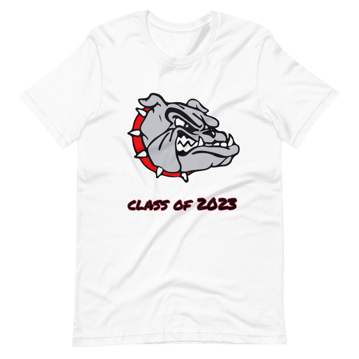 Personalized T-Shirt - Dunbar High School - Bulldog Head